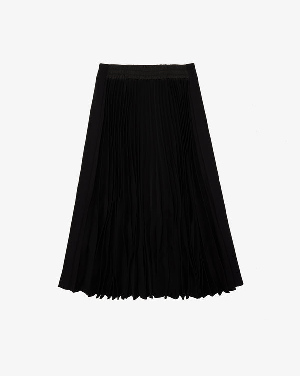 SACAI - Matelasse Twill Skirt - (Black)