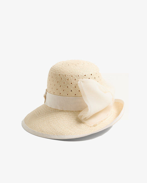 VALENTINO GARAVANI - Large Brim Hat (Falda Cm9) - (Bxz)