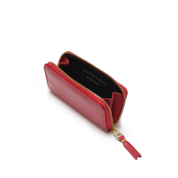 CDG WALLET - Colored Leather Line-8Z-A004 - (Red)