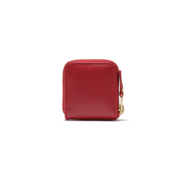 CDG WALLET - Colored Leather Line-8Z-A041 - (Red)