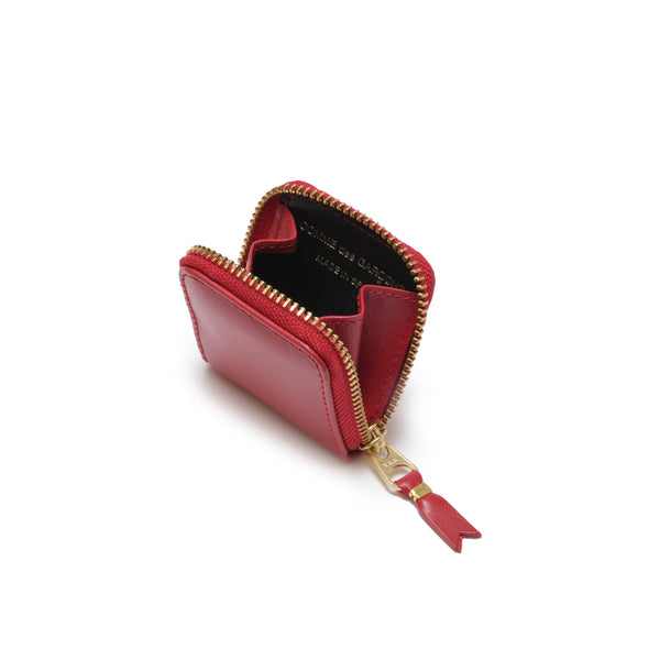 CDG WALLET - Colored Leather Line-8Z-A041 - (Red)