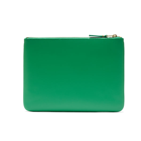 CDG WALLET - Colour Pouch Large - (Green)