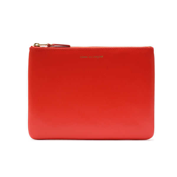 CDG WALLET - Colour Pouch Large - (Orange)