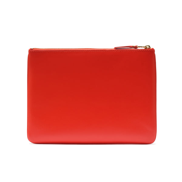 CDG WALLET - Colour Pouch Large - (Orange)