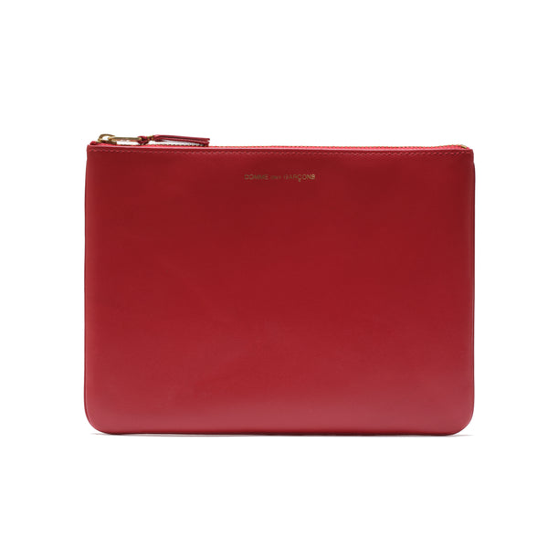 CDG WALLET - Colored Leather Line-A051 - (Red)