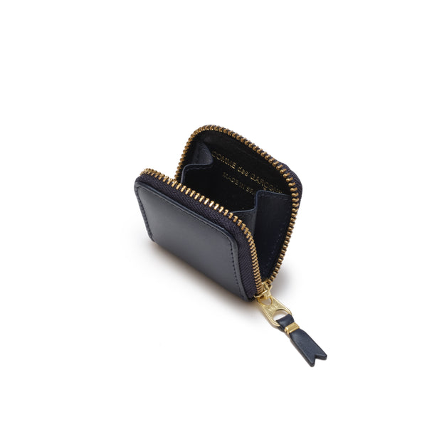 CDG WALLET - Classic Leather Line-8Z-D041 - (Navy)