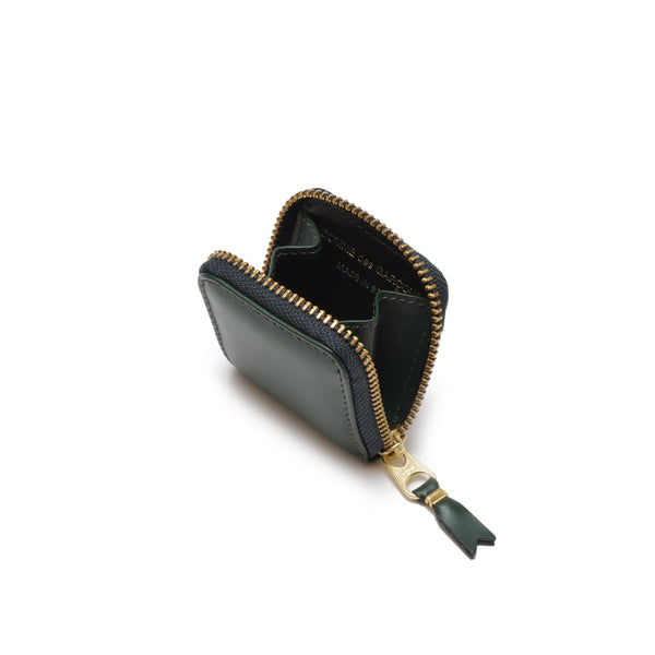 CDG WALLET - Classic Coin Case - (Bottle Green)