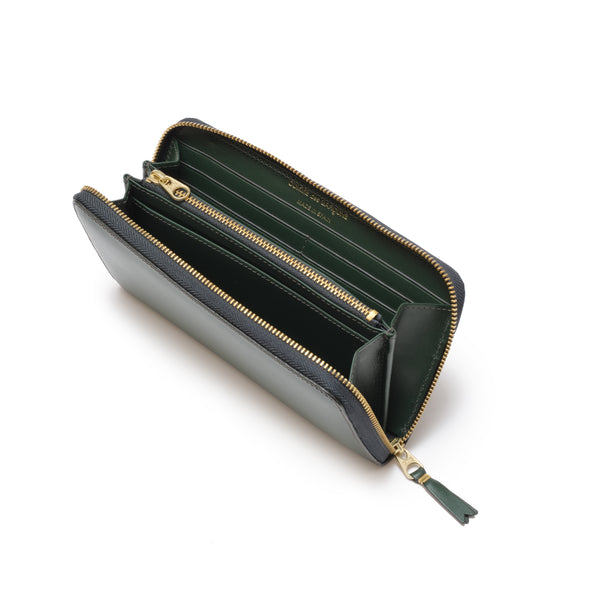 CDG WALLET - Classic Leather Line-8Z-D101 - (Bottle Green)