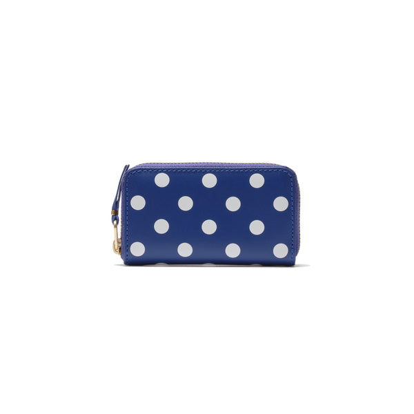 CDG WALLET - Dots Printed Line-8Z-E004 - (Navy)