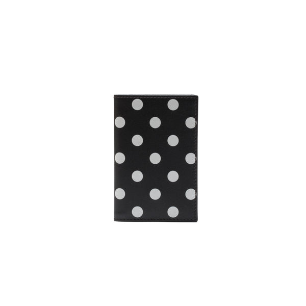 CDG WALLET - Dots Printed Line-8Z-E064 - (Black)