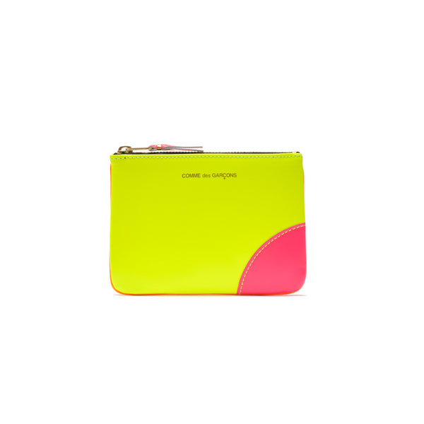 CDG WALLET - Super Fluo-H081 - (Yellow)