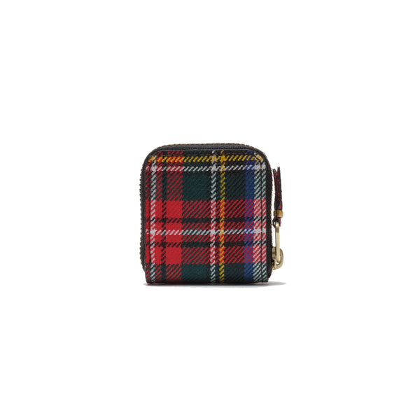 CDG WALLET - Tartan Patchwork-8Z-N041 - (Red)