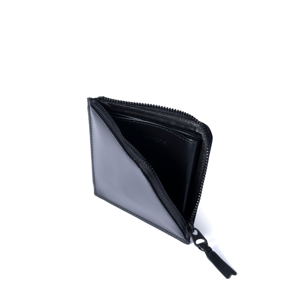 CDG WALLET - Very Black L Zip Wallet - (Black)