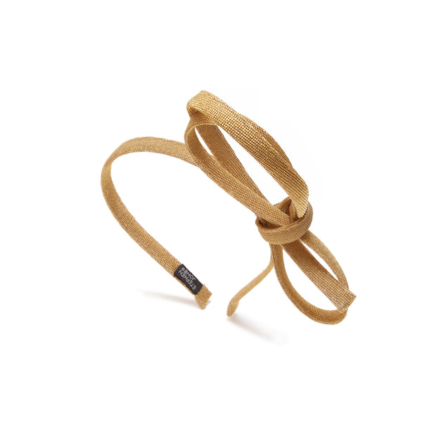 STEPHEN JONES - A Glittery Headband - (Gold)