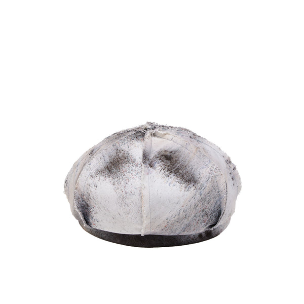 STEPHEN JONES - A Hand-Dyed Frayed Cap - (Black/Wh)