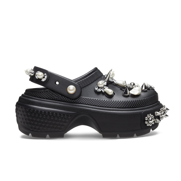 SIMONE ROCHA X CROCS - Stomp Clog - (Black)