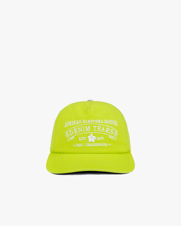 DENIM TEARS - Adg Stamp Cap Neon Yellow - (Neon Yellow)