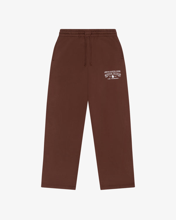 DENIM TEARS - Adg Sweatpants Brown - (Brown)