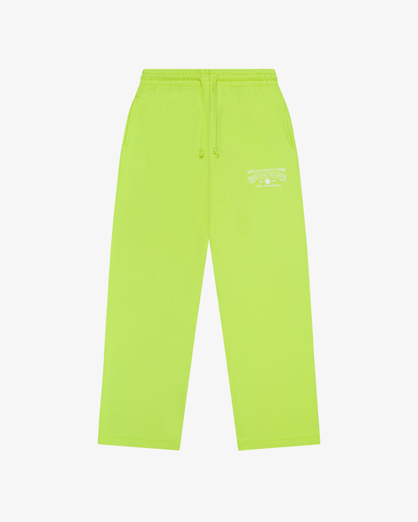 DENIM TEARS - Adg Sweatpants Lime - (Lime)