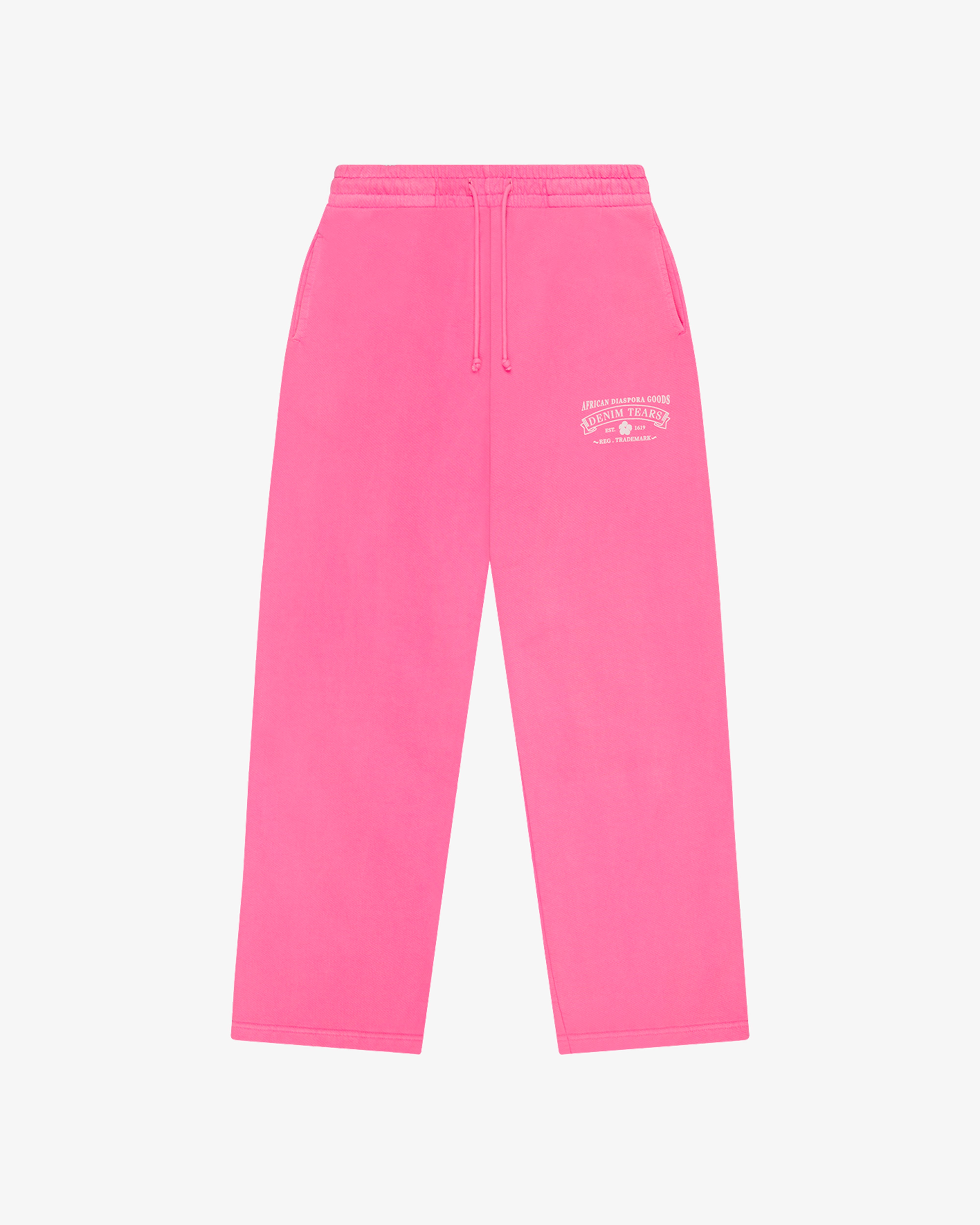 DENIM TEARS: Adg Sweatpants Pink (Pink) | DSMG E-SHOP