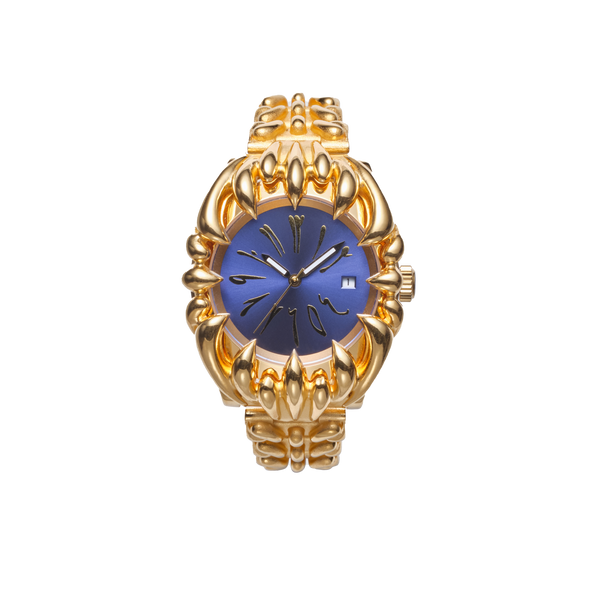 ALABASTER INDUSTRIES WATCHES - Gold Dove In Blue E.Arabic - (Gld/Bk)