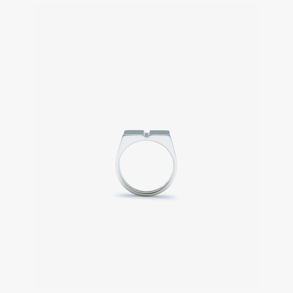ALL BLUES - Line Ring - (Silver)