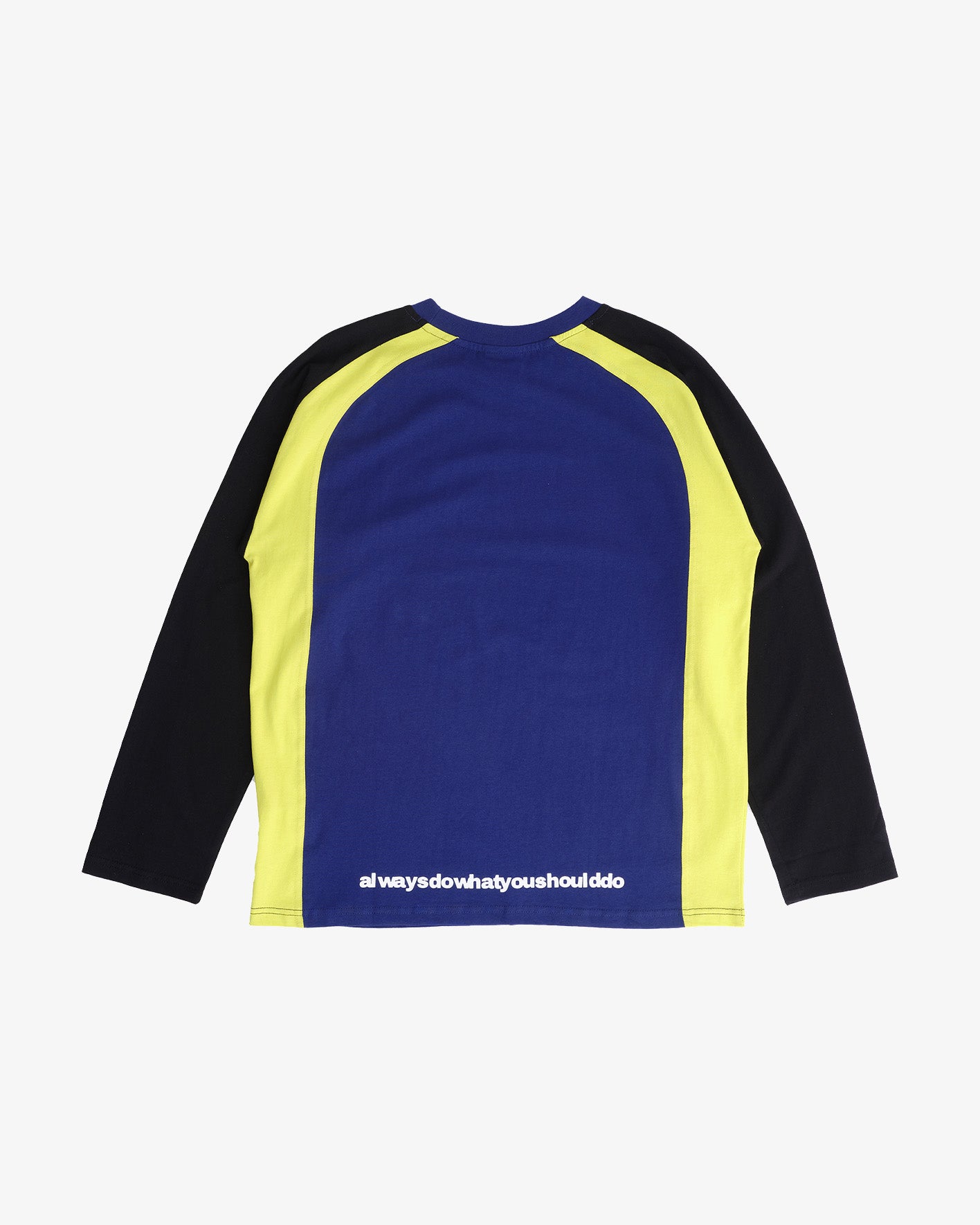 ALWAYS DO WHAT YOU SHOULD DO: Animal Longsleeve (Blue) | DSMG E-SHOP