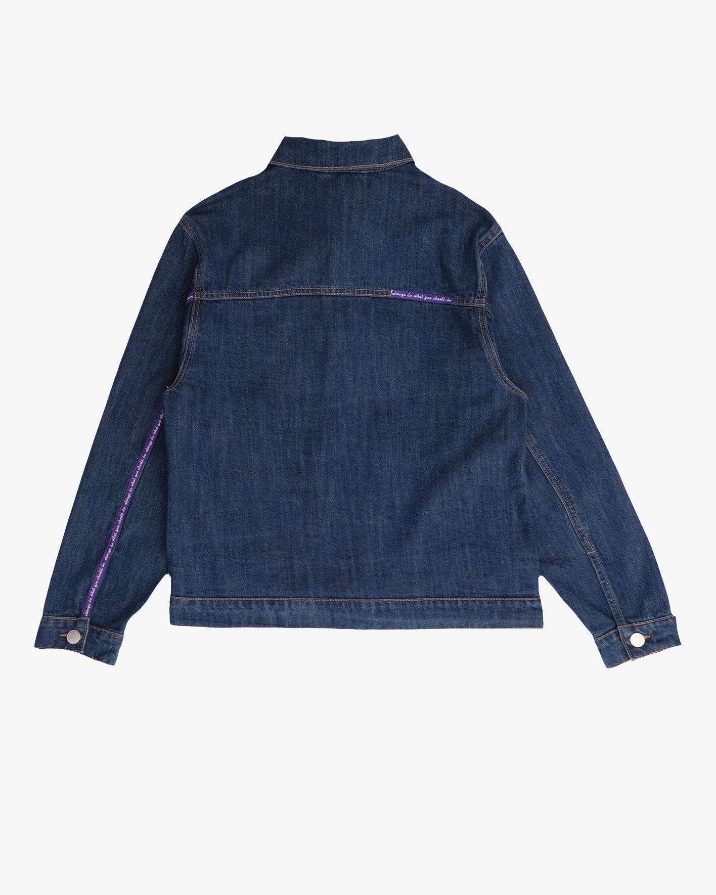 ALWAYS DO WHAT YOU SHOULD DO: Nigo Purple Label Denim Jacket (Blue