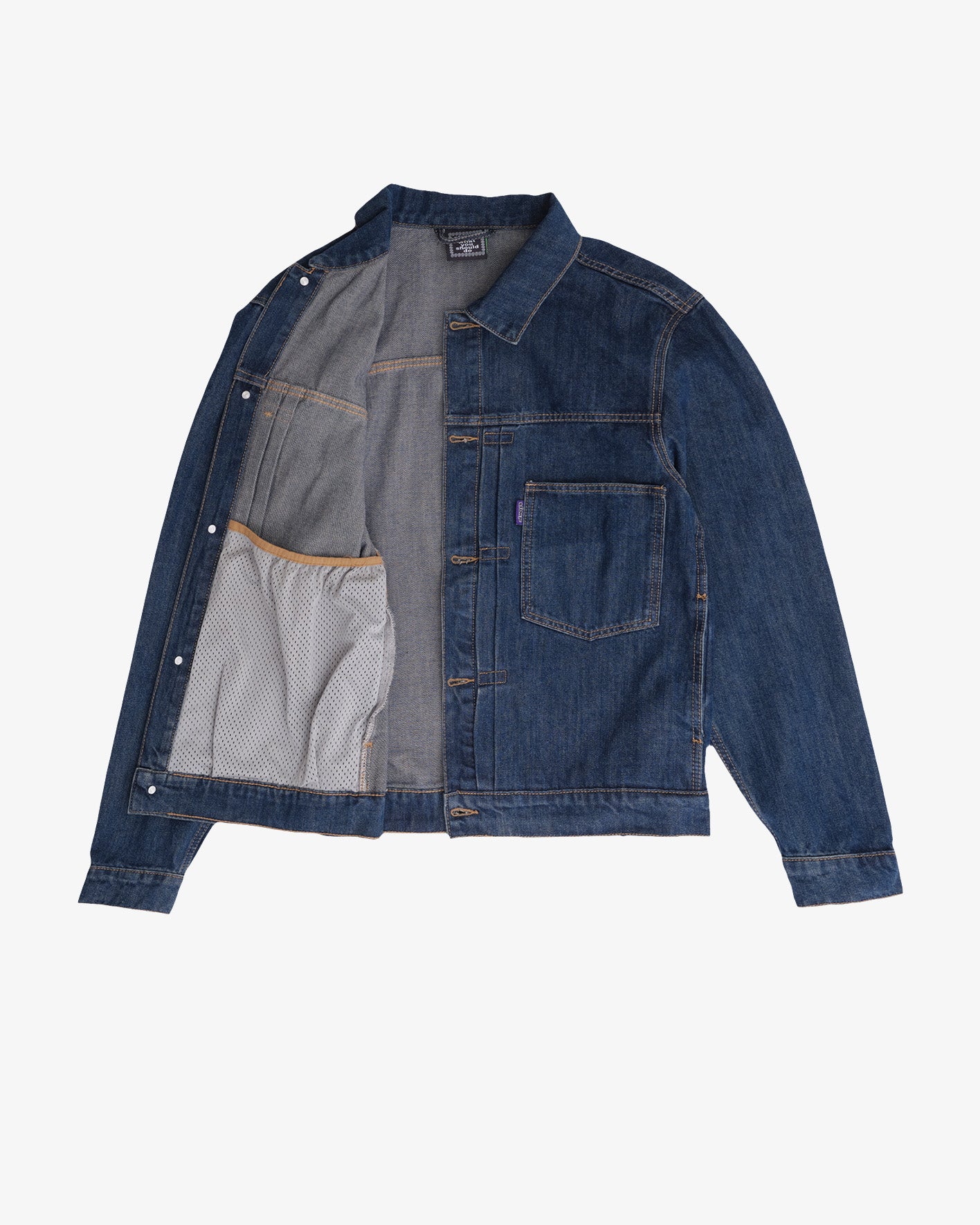 ALWAYS DO WHAT YOU SHOULD DO: Nigo Purple Label Denim Jacket (Blue