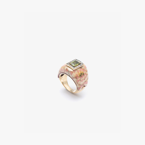 SILVIA FURMANOVICH - Kashmir Lotus Ring - (Gold)