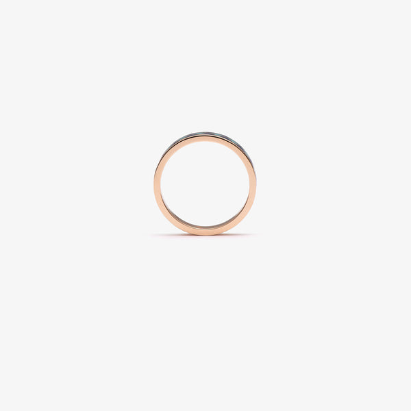 ANEKA - Kaleido Equilibrium Band Ring - (Rg)