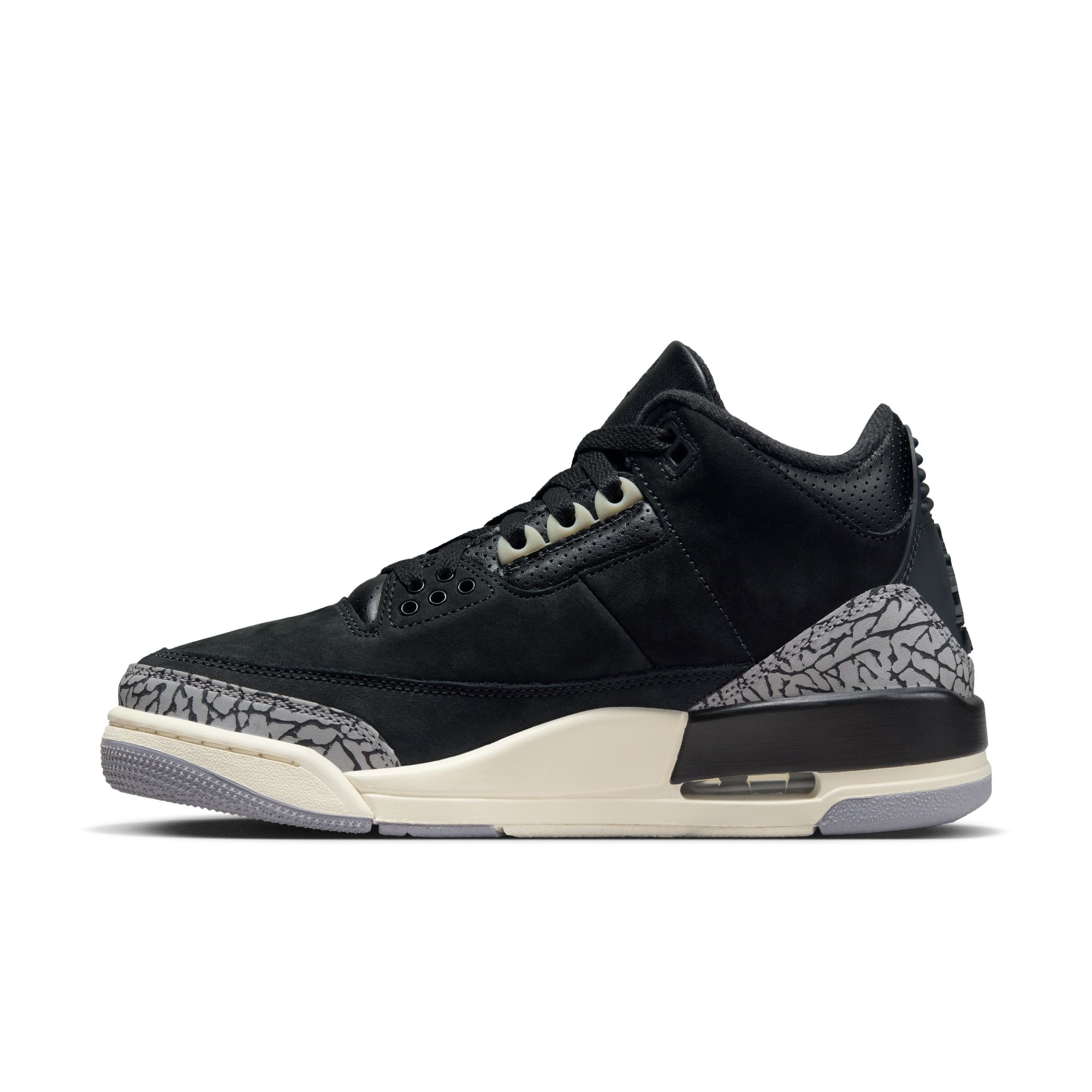 NIKE - Wmns Air Jordan 3 Retro - (Off Noir/Black-Sail-Cement Gre