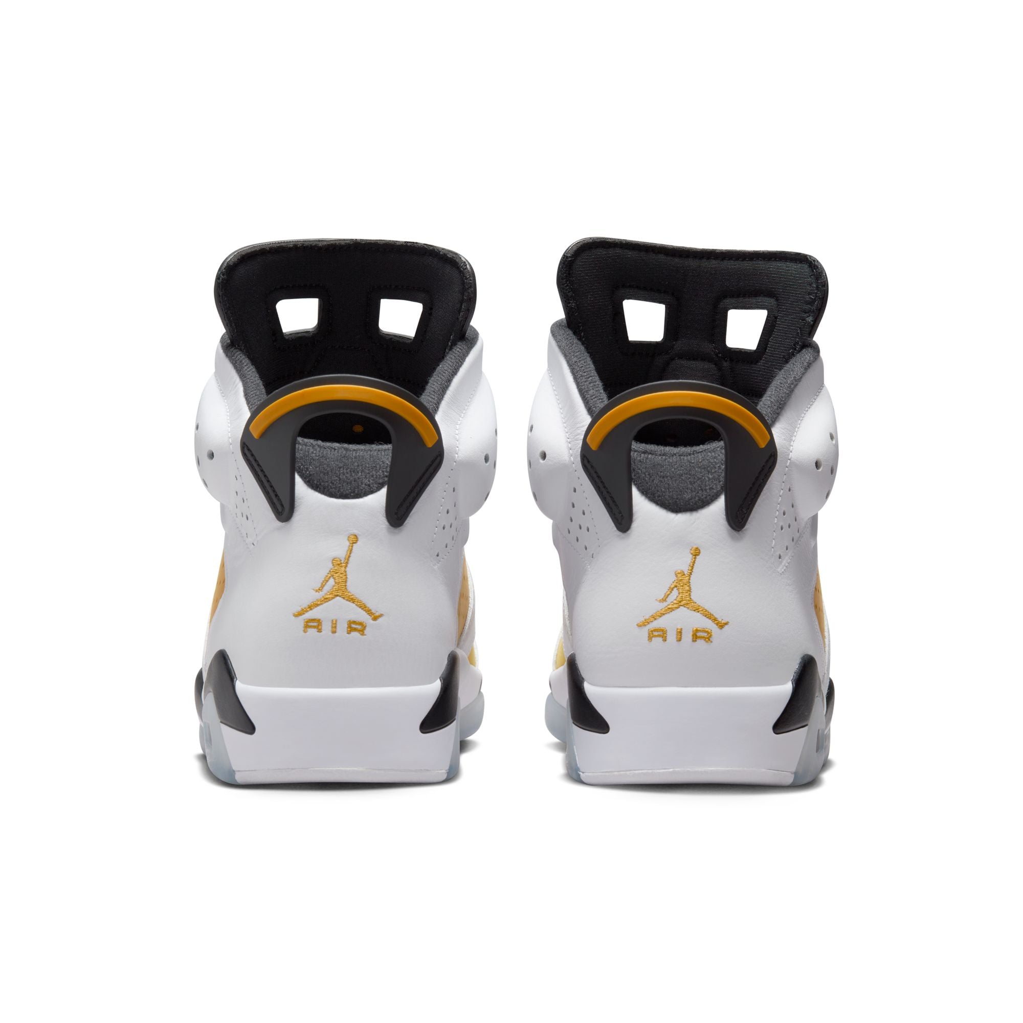 NIKE - Air Jordan 6 Retro - (White/Yellow Ochre-Black) view 7