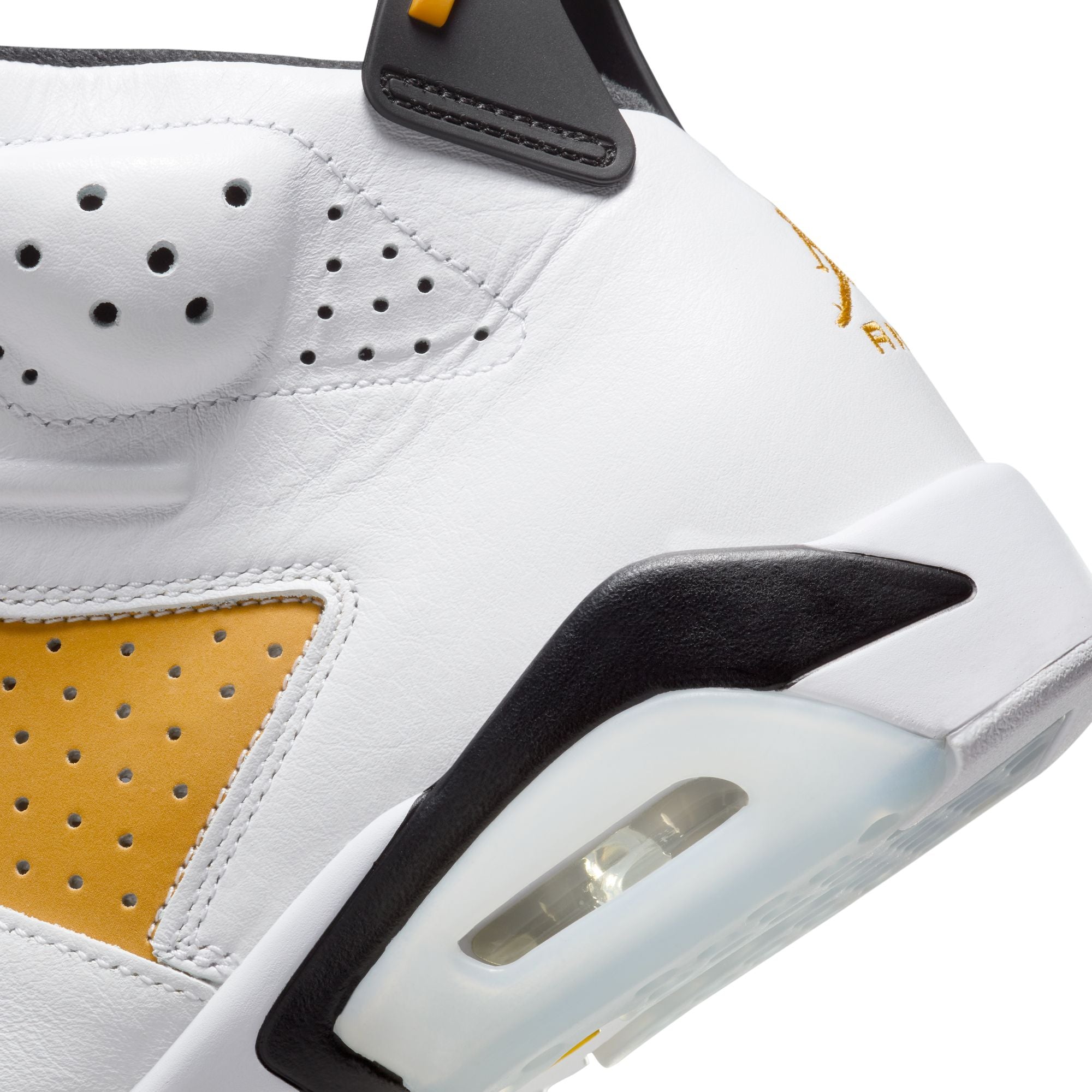 NIKE - Air Jordan 6 Retro - (White/Yellow Ochre-Black)