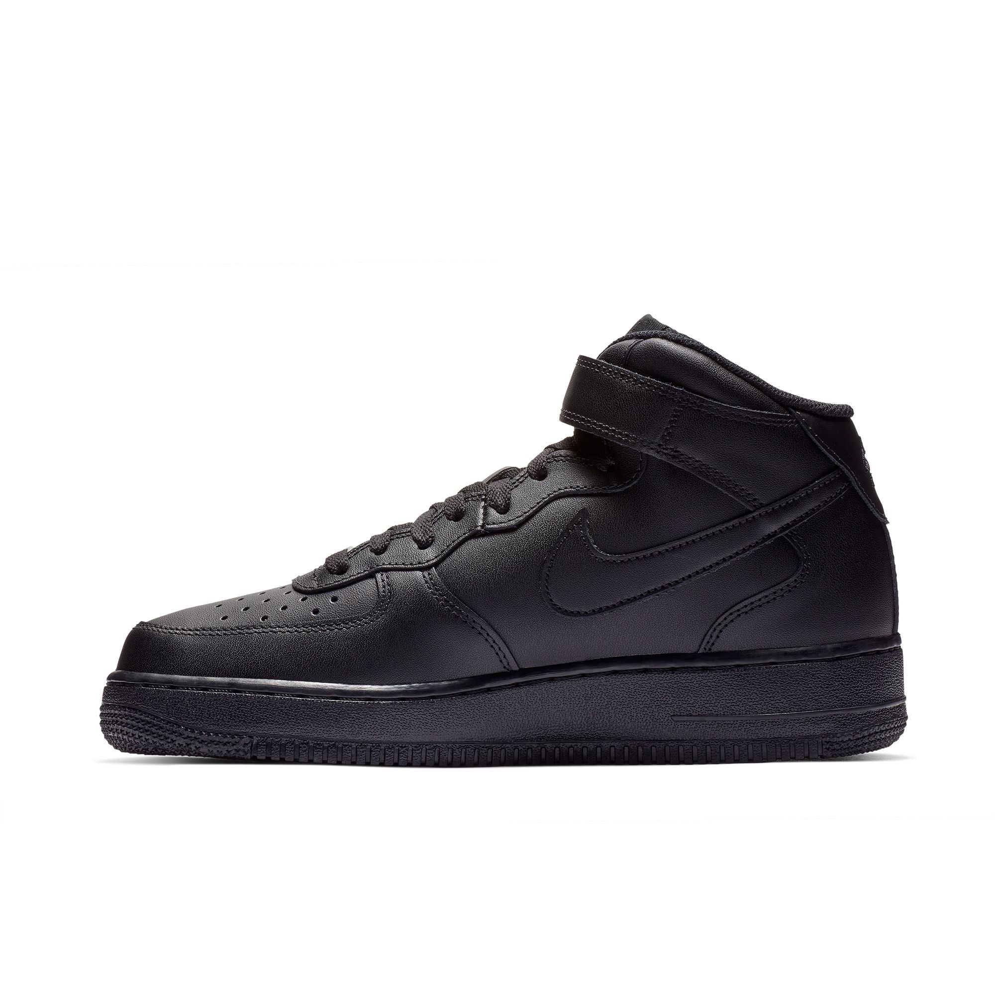 NIKE - Air Force 1 Mid '07 - (Black/Black)