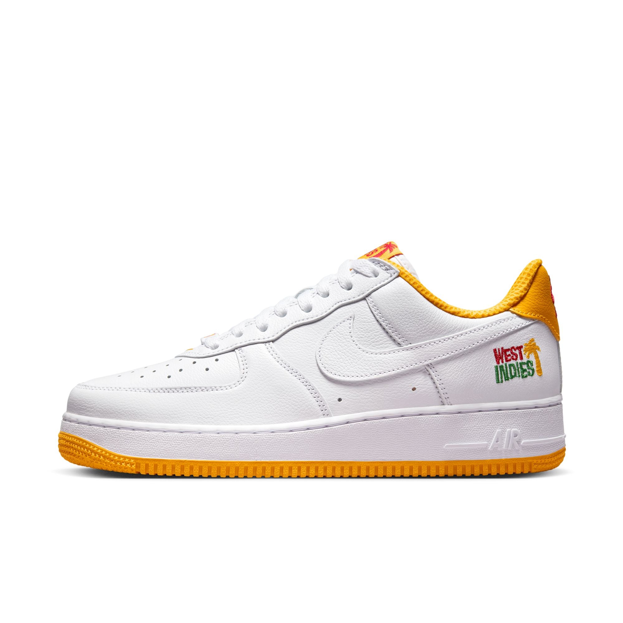 NIKE - Air Force 1 Low Retro Qs - (White/White-Univ Gold) – DSMG E