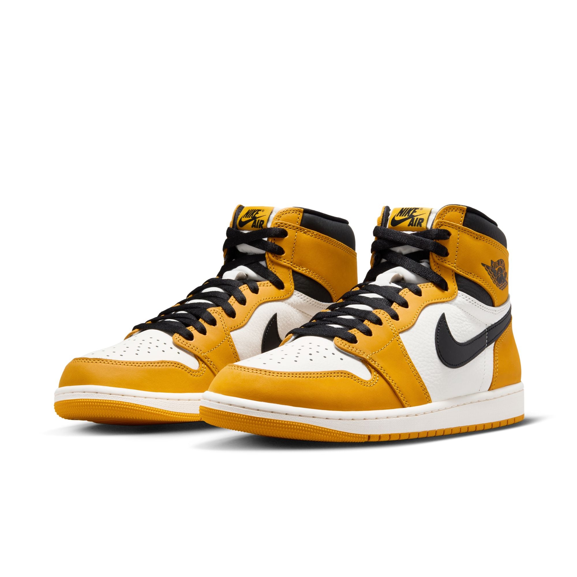 Retro jordans clearance yellow and black