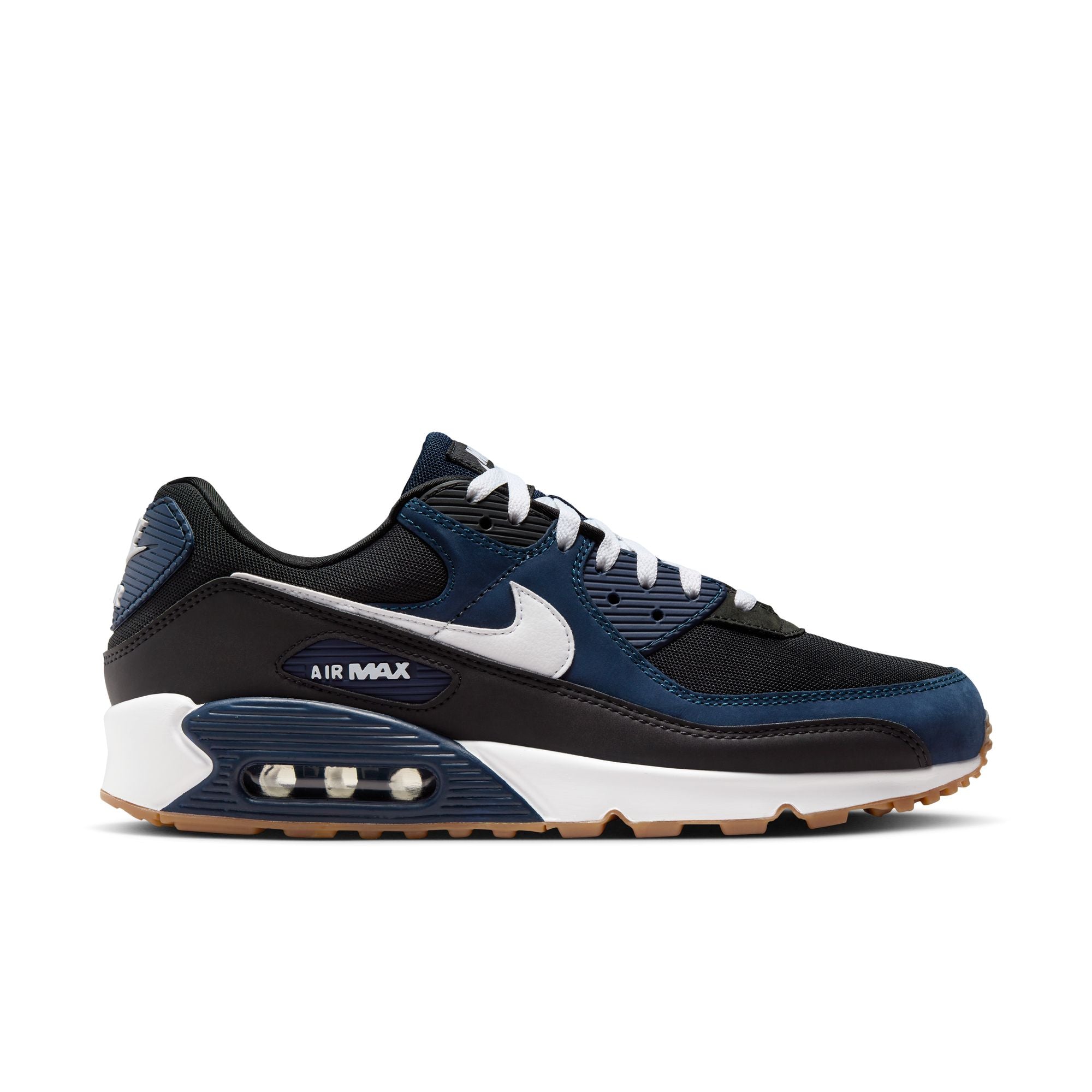 NIKE - Air Max 90 - (Midnight Navy/White-Gum Med Br)