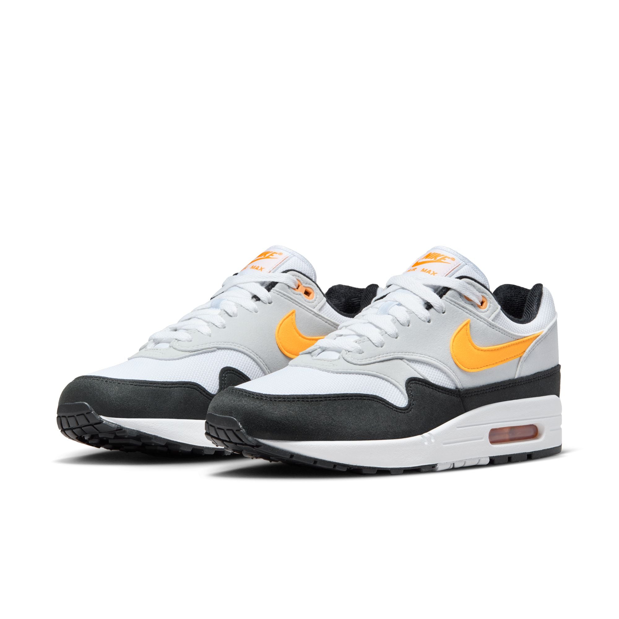 Air max 1 grey cheap orange