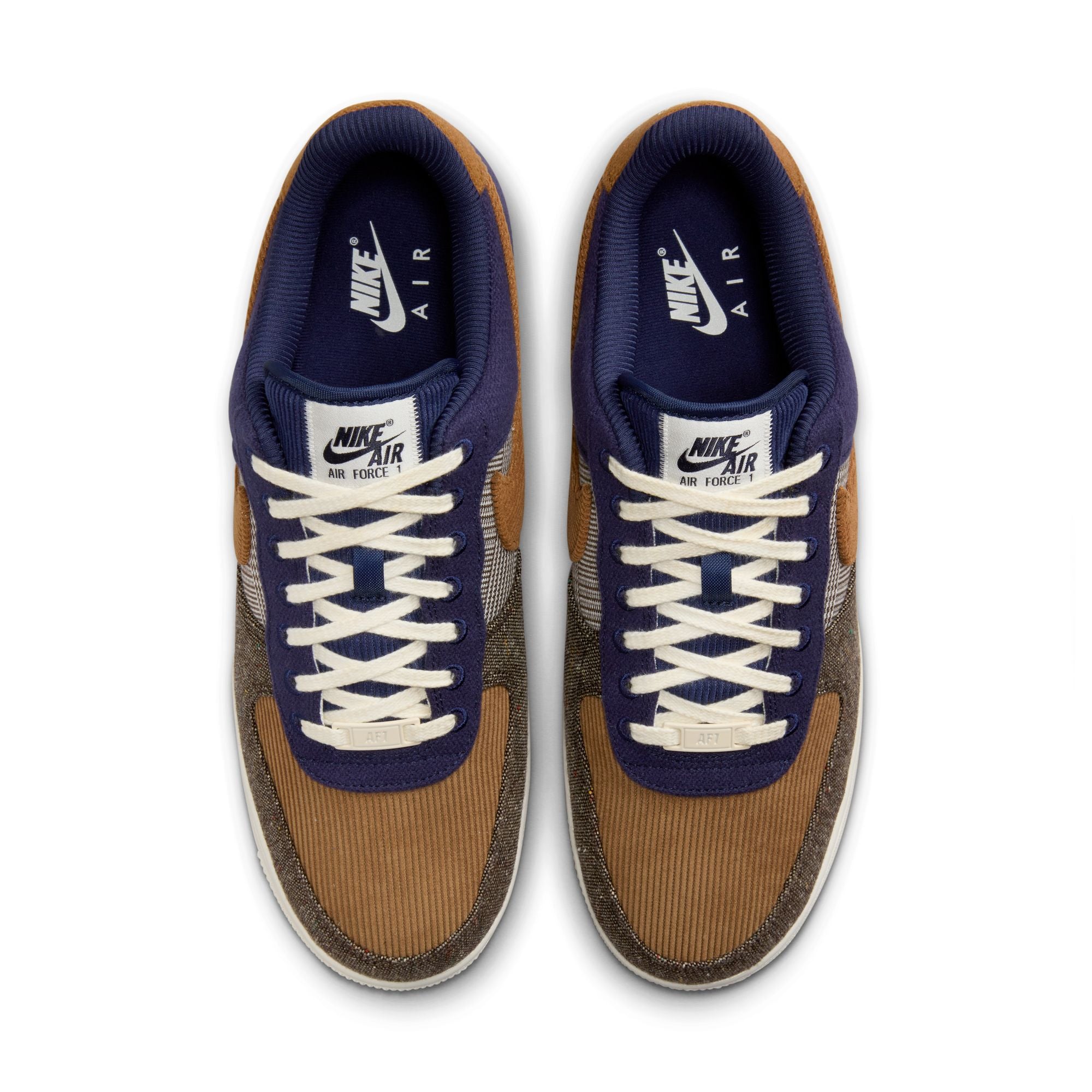 NIKE - Air Force 1 '07 Prm - (Midnight Navy/Ale Brown-Pale I