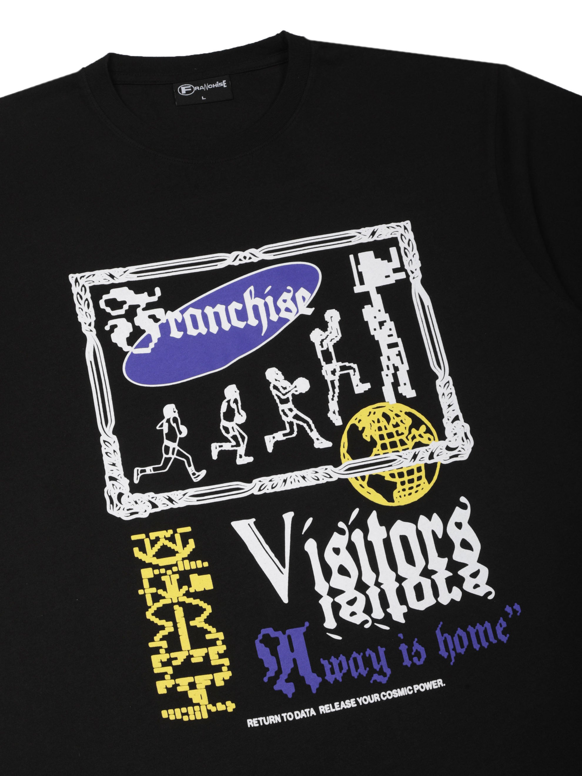 FRANCHISE - Vr Short Sleeve T-Shirt - (Black) view 2