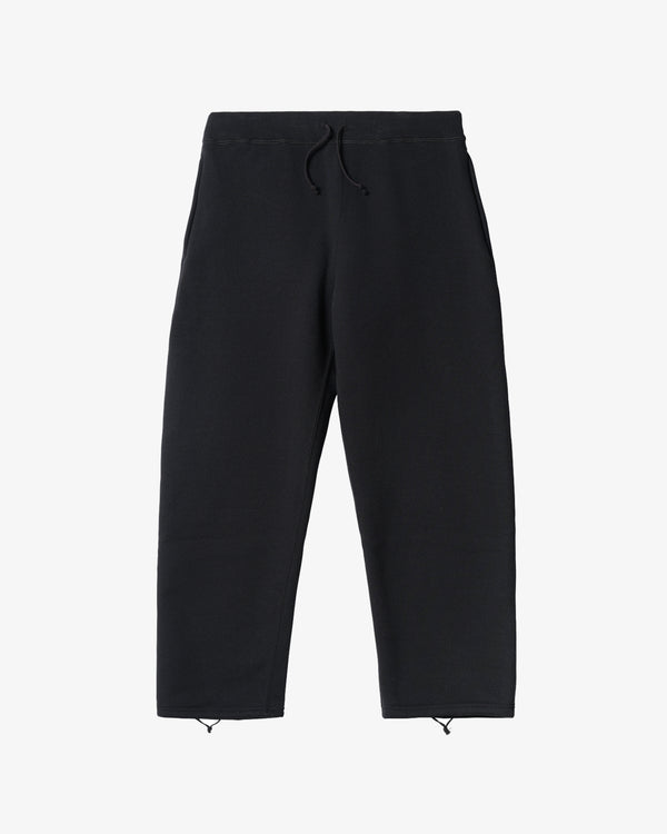 CEASE - Open Hem C-Seam Sweatpant - (Black)