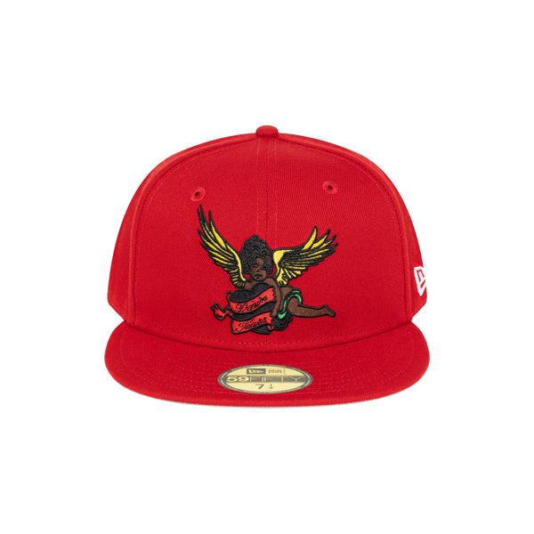 DENIM TEARS - New Era Cherub Hat - (Red)