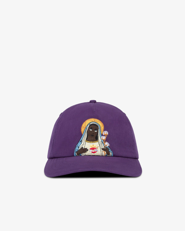 DENIM TEARS - Black Mary Cap - (Purple)