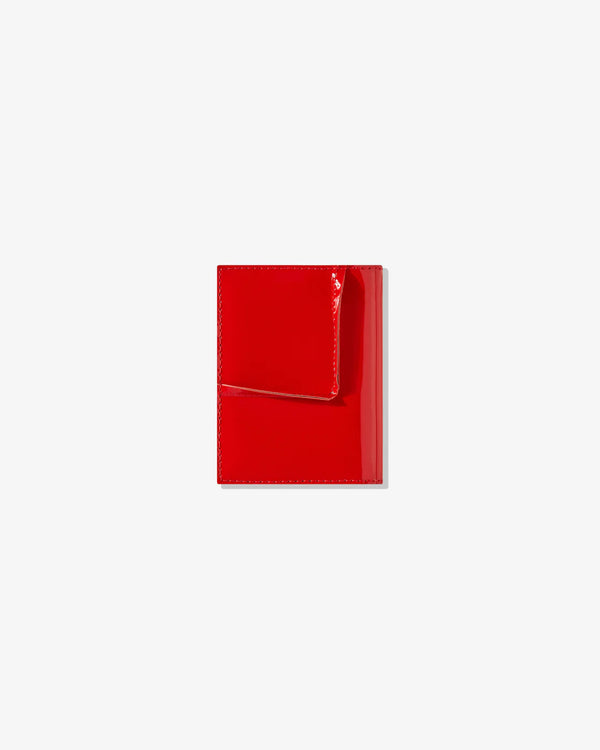 CDG WALLET - Reversed Hem 8Z-R191 - (Red)