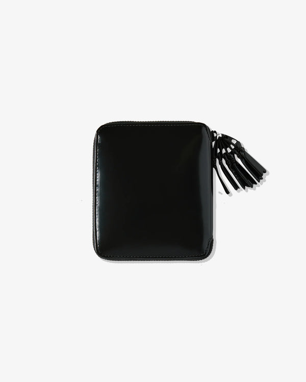 CDG WALLET - Zipper Medley Zip-Around Wallet - (Black)