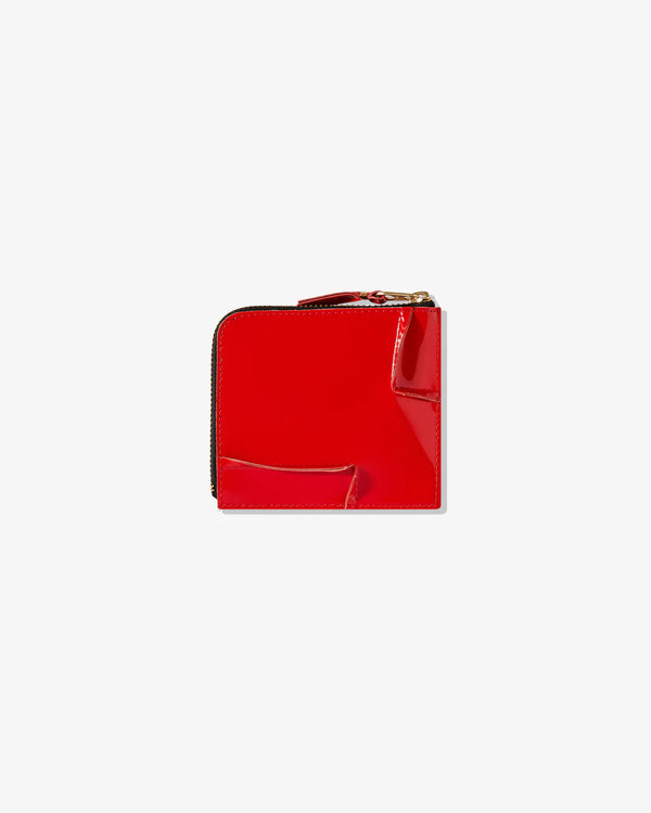 CDG WALLET - Reversed Hem 8Z-R131 - (Red)