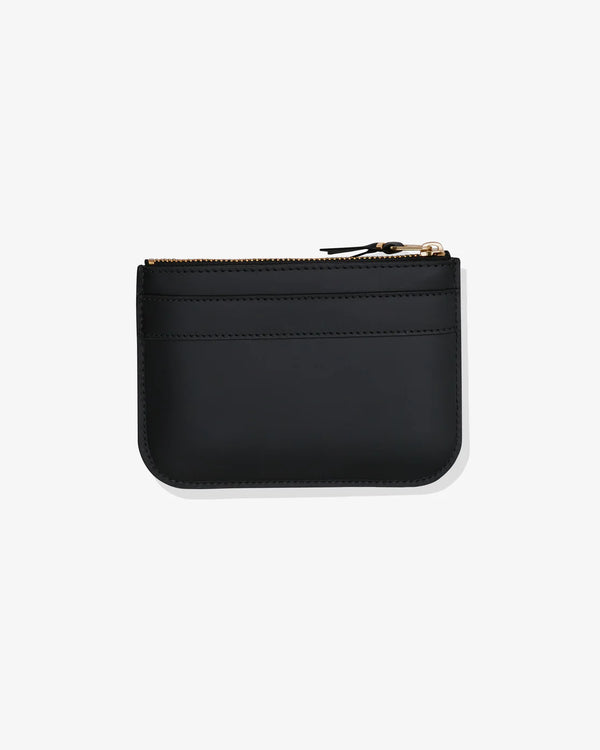 CDG WALLET - Big Bow Pouch Small - (Black)