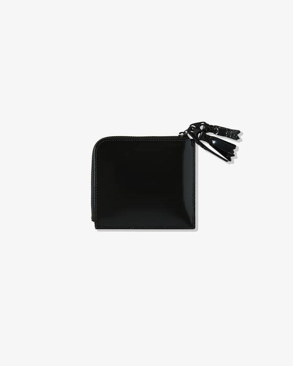 CDG WALLET - Zipper Medley L Zip Wallet - (Black)