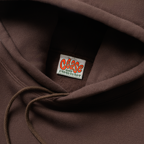 CEASE - Standard Pullover Hoodie Dsm L - (Cocoa)